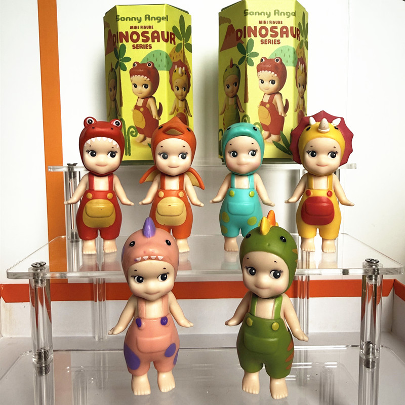 Dinosaur Figurine Set - Mini Angel Dinosaur Series Blind Box: