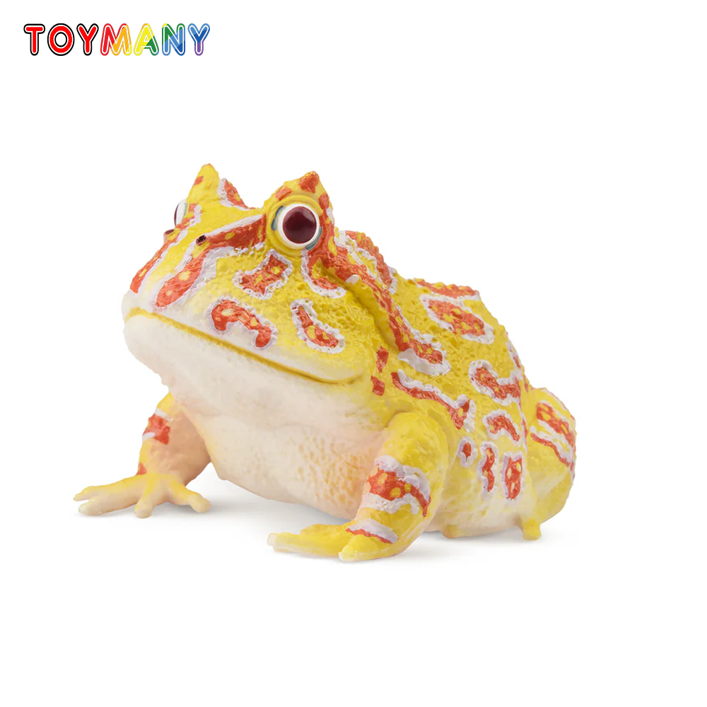 Kids Toys Under $5 - Toymany Simulation Argentine Horned Frog Reptile