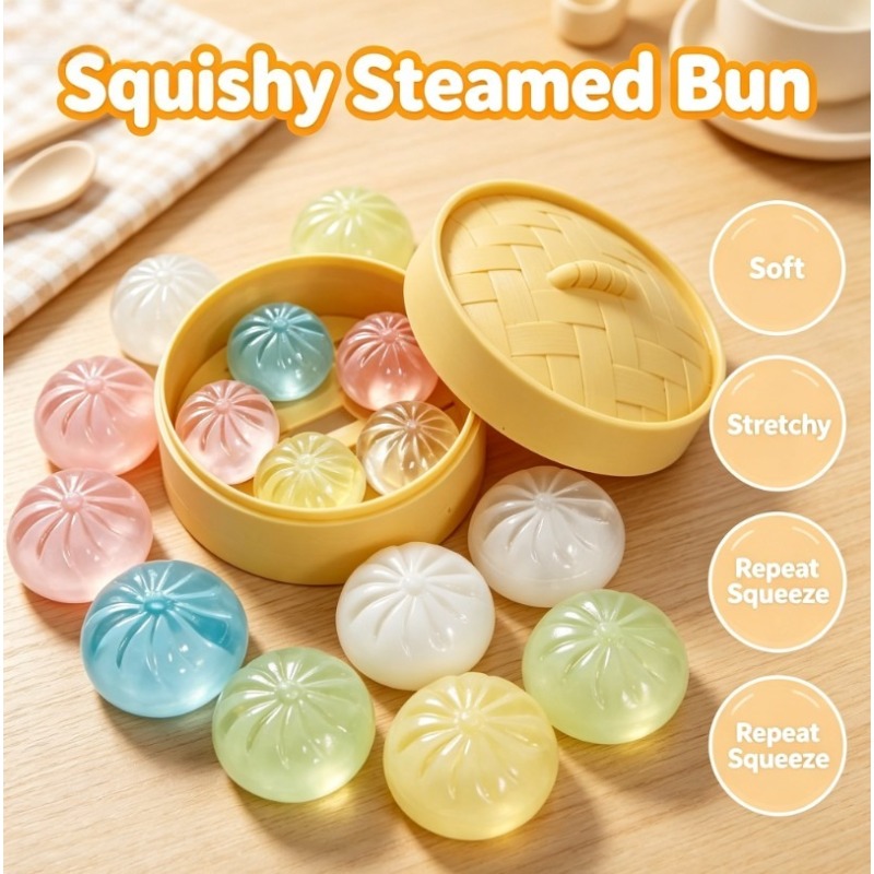 New Mini Crystal Bun Squeezing - Kids Toys Latest 评论和价格