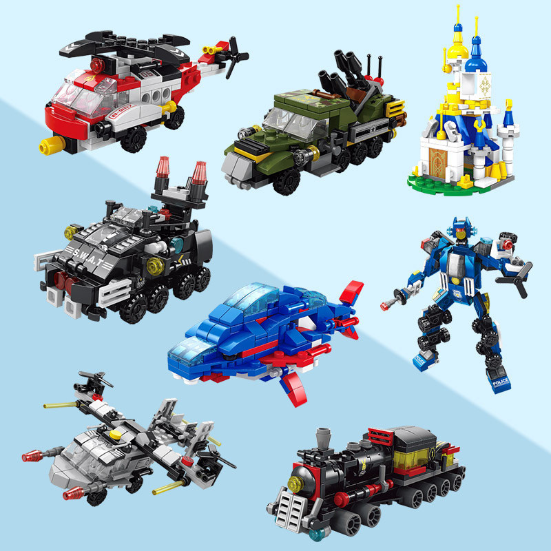 6 IN 1 City Engineering Car Po - Dinosaur Figurine Set 评论和价格