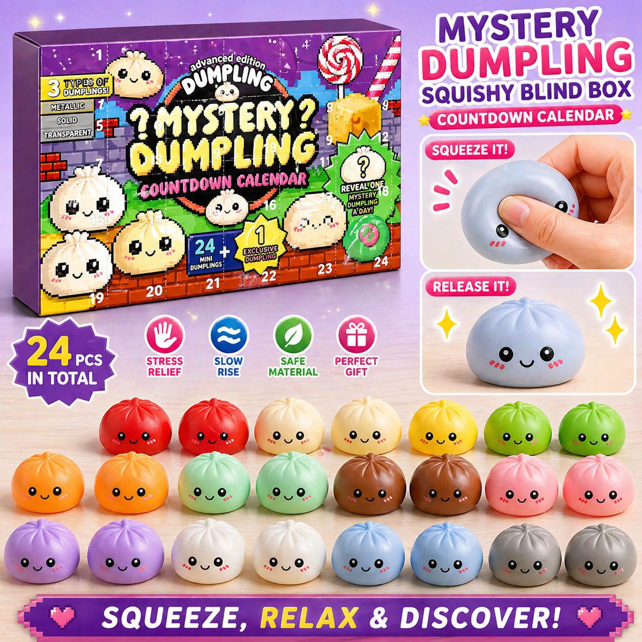 Surprise Dumpling Blind Box Co - Kids Toys Dumplings 评论和价格