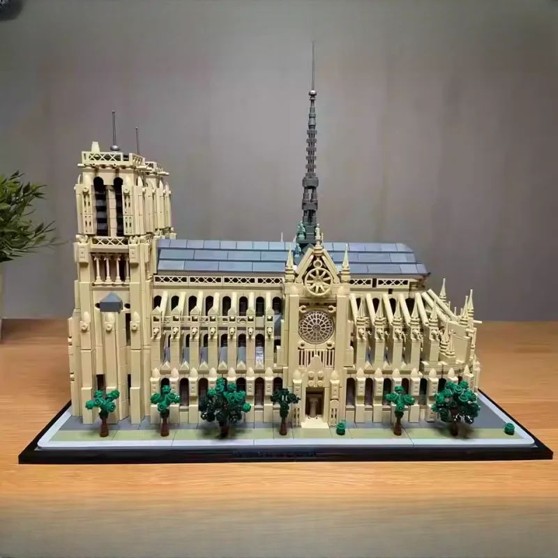 NEW 4383PCS Notre-Dame de Pari - Kids Toys Paris 评论和价格