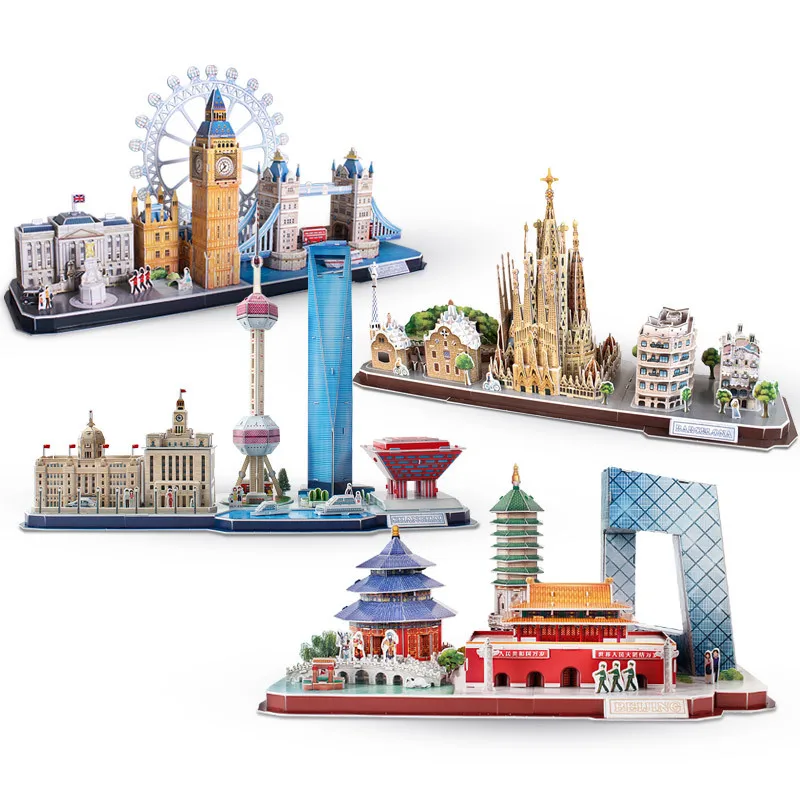 3D Puzzle Game DIY Toy Paper M - Kids Toys Paris 评论和价格
