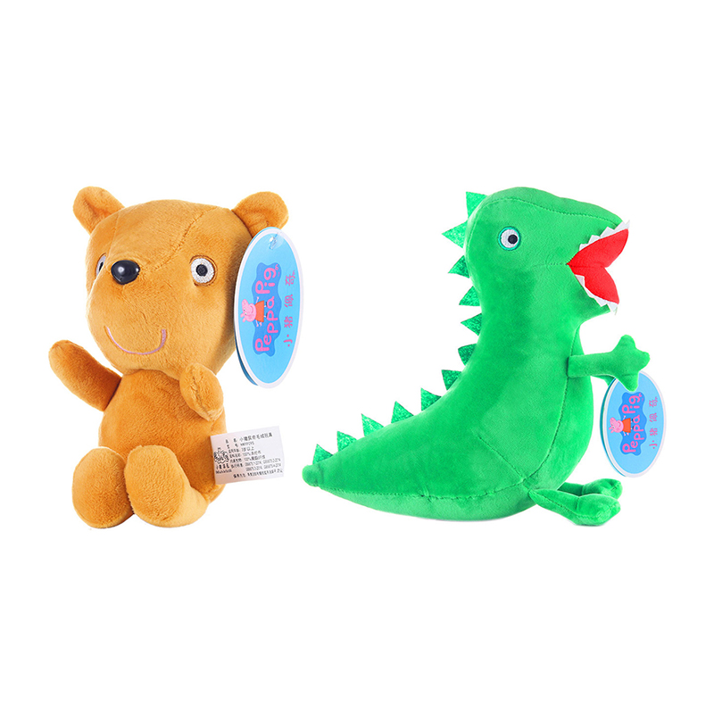 Peppa Pig Plush Pig Kids Toys  - Dinosaur Figurine Set 评论和价格