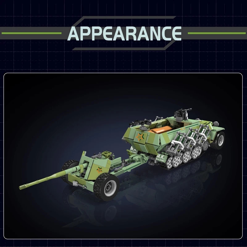 Mould King 20027 Military Remo - Kids Toys Lego 评论和价格