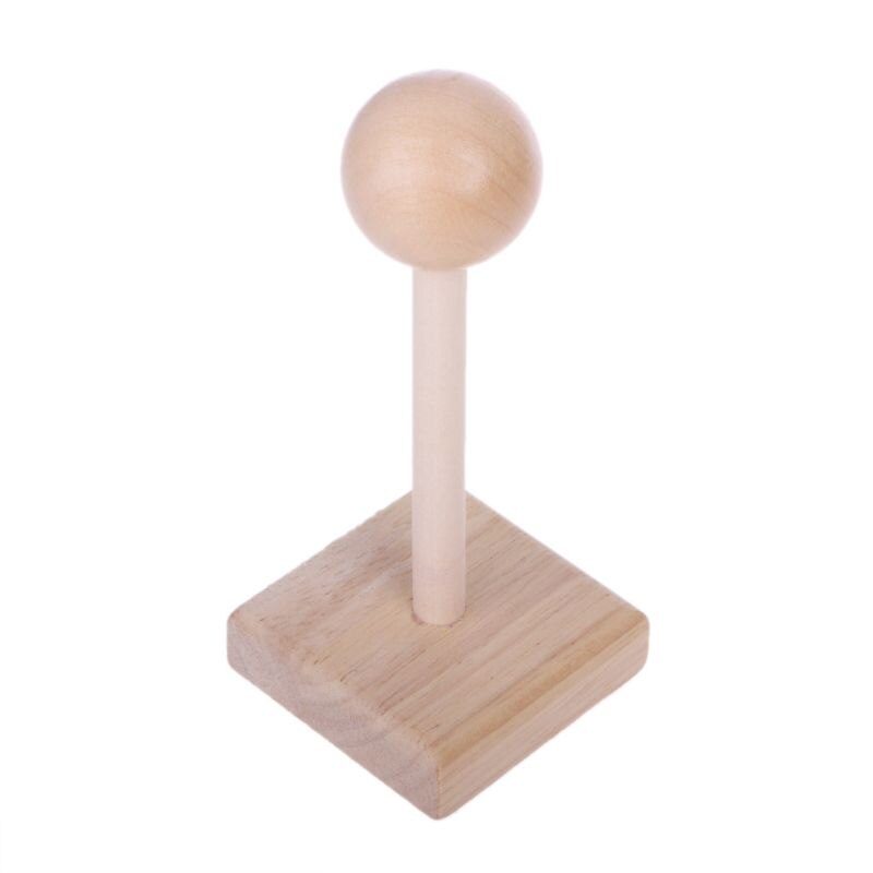 Children Rainbow Tower Ferrule - Wooden Blocks Stacking 评论和价格