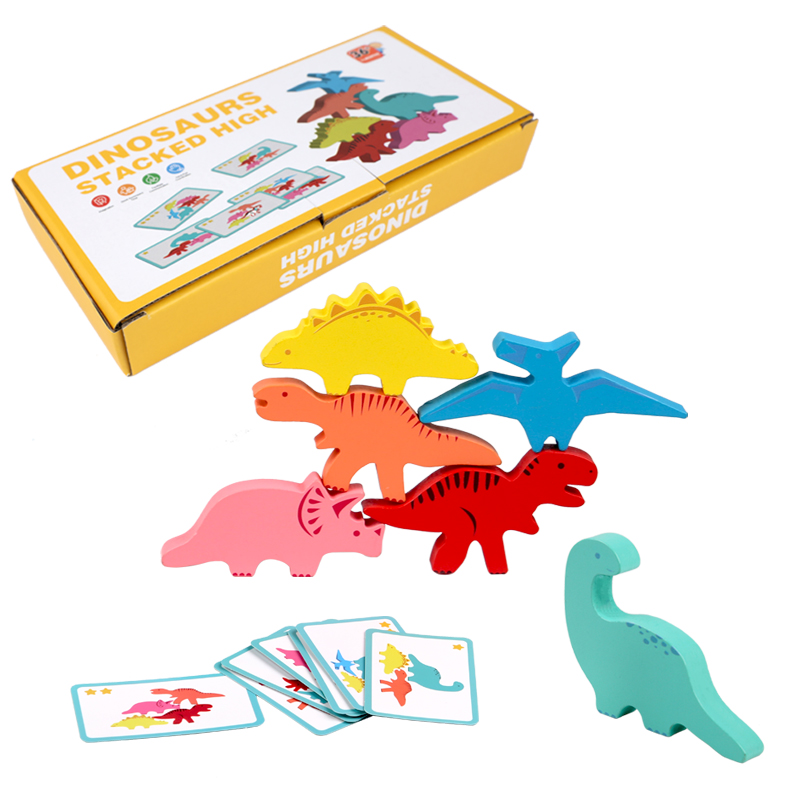 Wooden Balance Blocks Toys For - Wooden Blocks Stacking 评论和价格