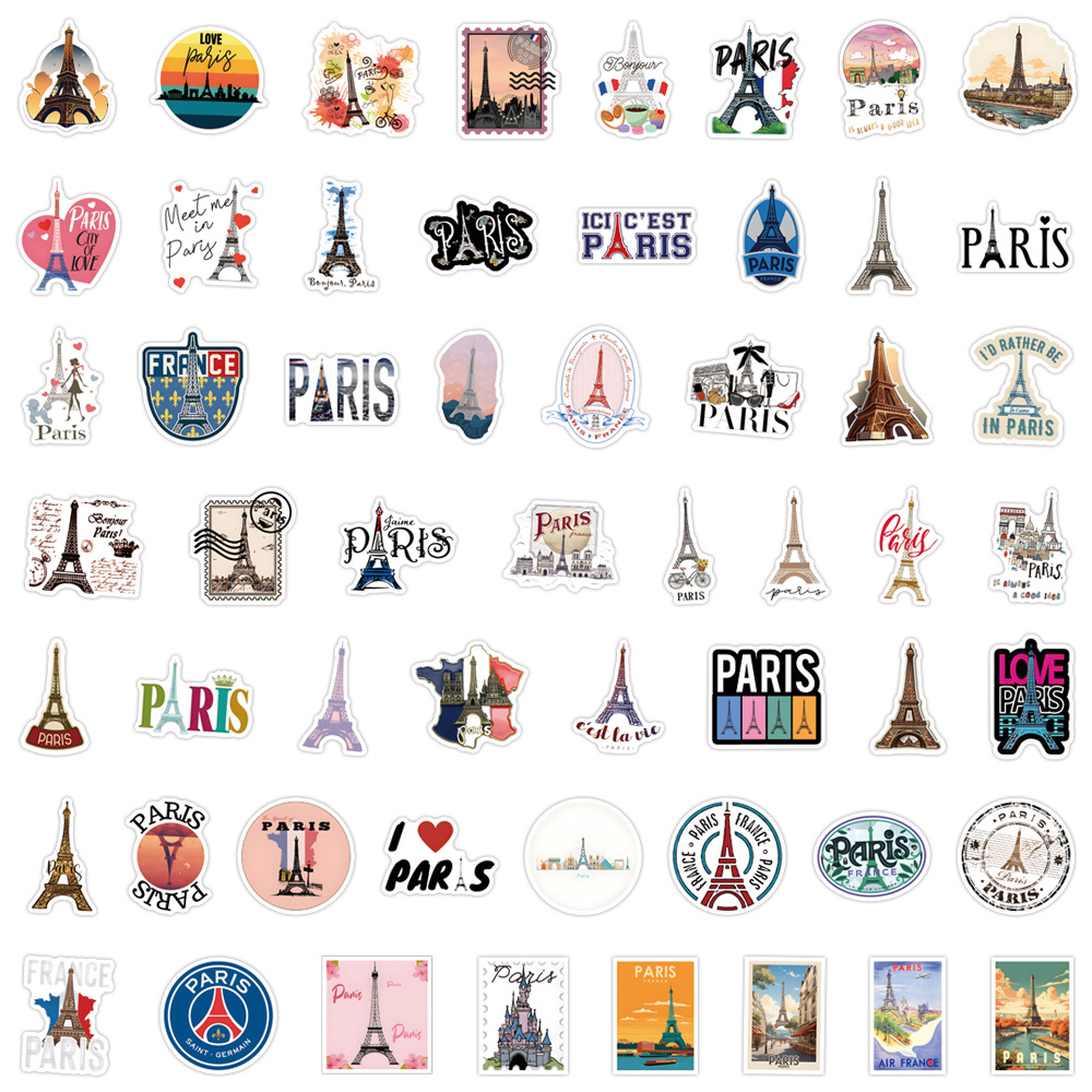 50/100PCS Love in Paris France - Kids Toys Paris 评论和价格