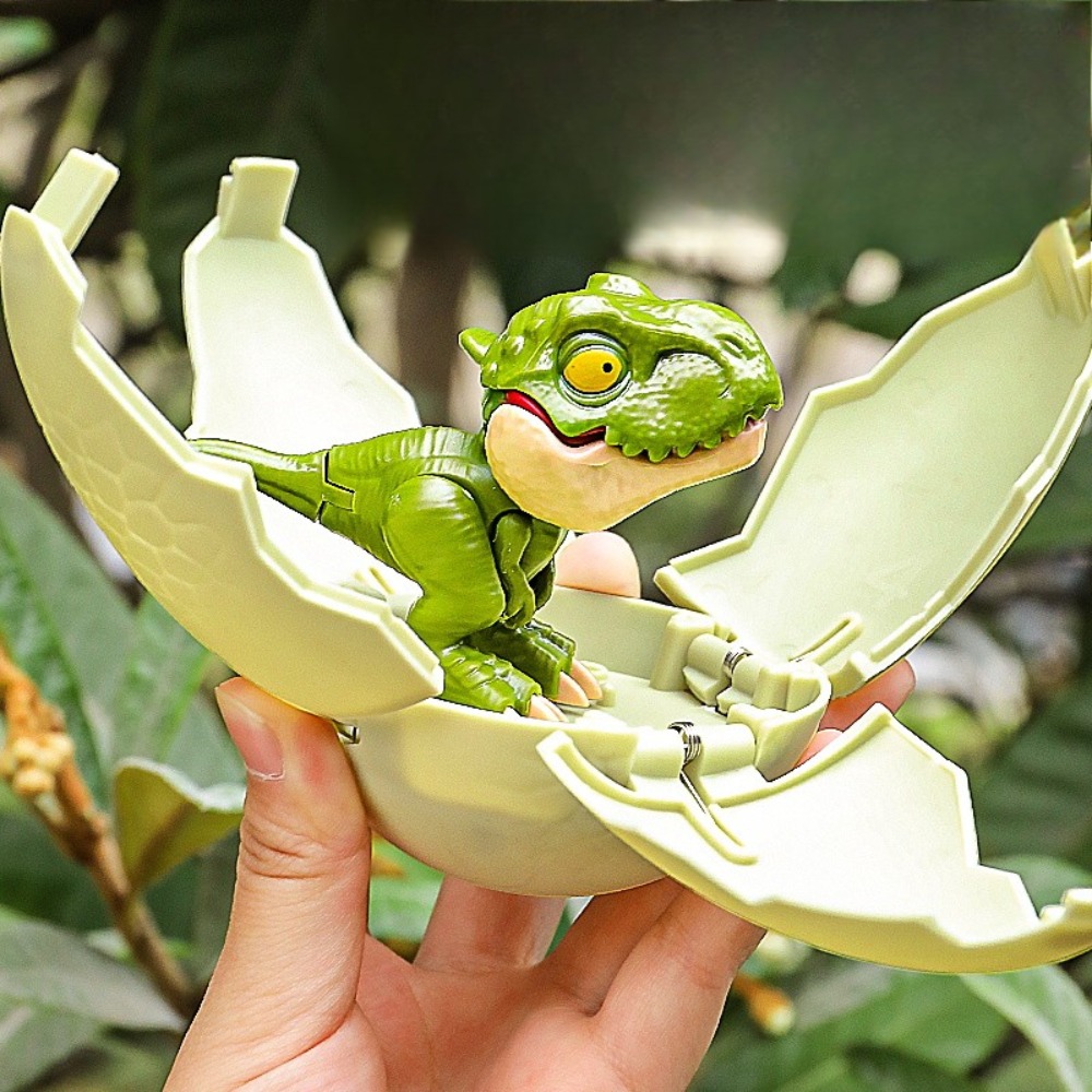 Children's toy deformed dinosa - Dinosaur Figurine Set 评论和价格