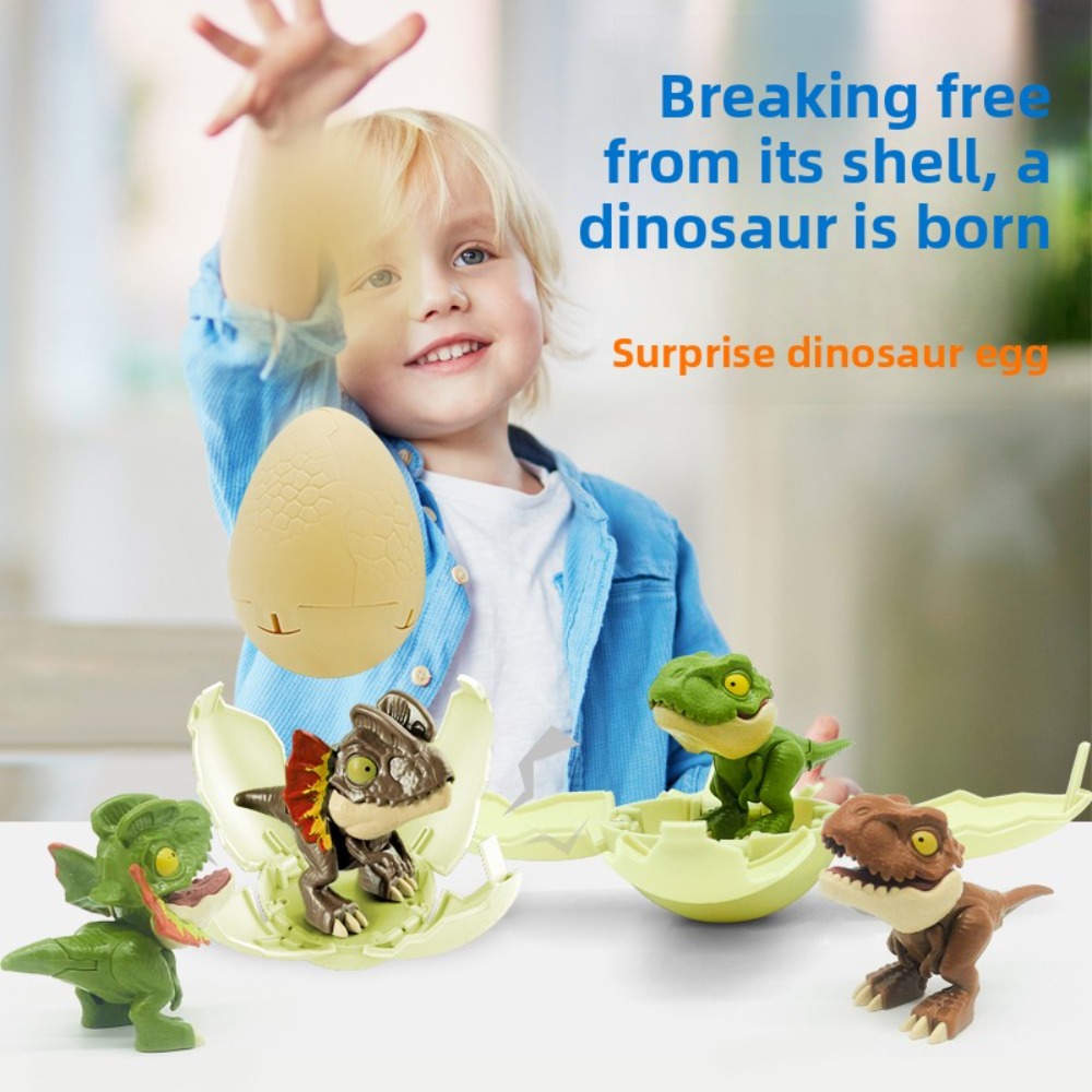 Children's toy deformed dinosa - Dinosaur Figurine Set 评论和价格