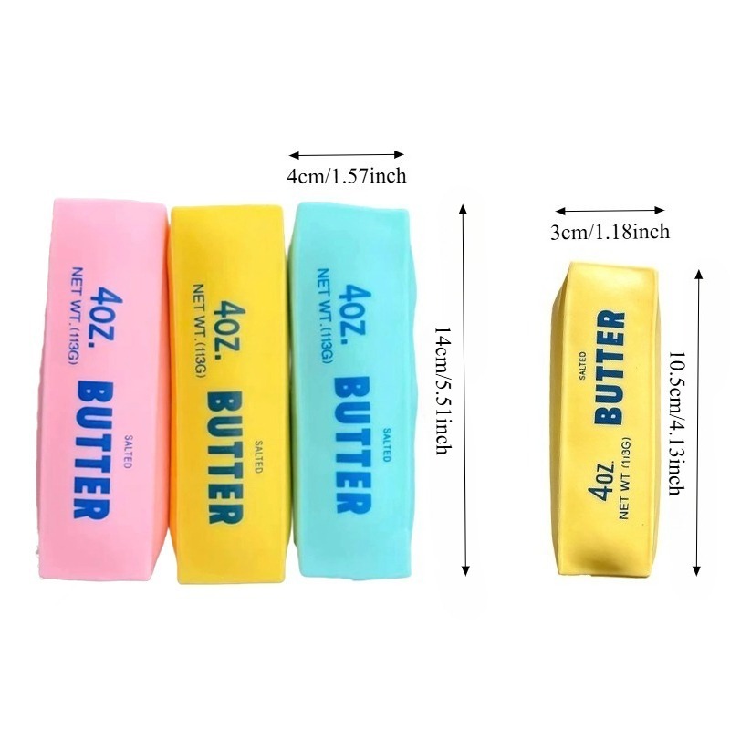 Crunchy Butter Stick Squishy B - Kids Toys Lego 评论和价格