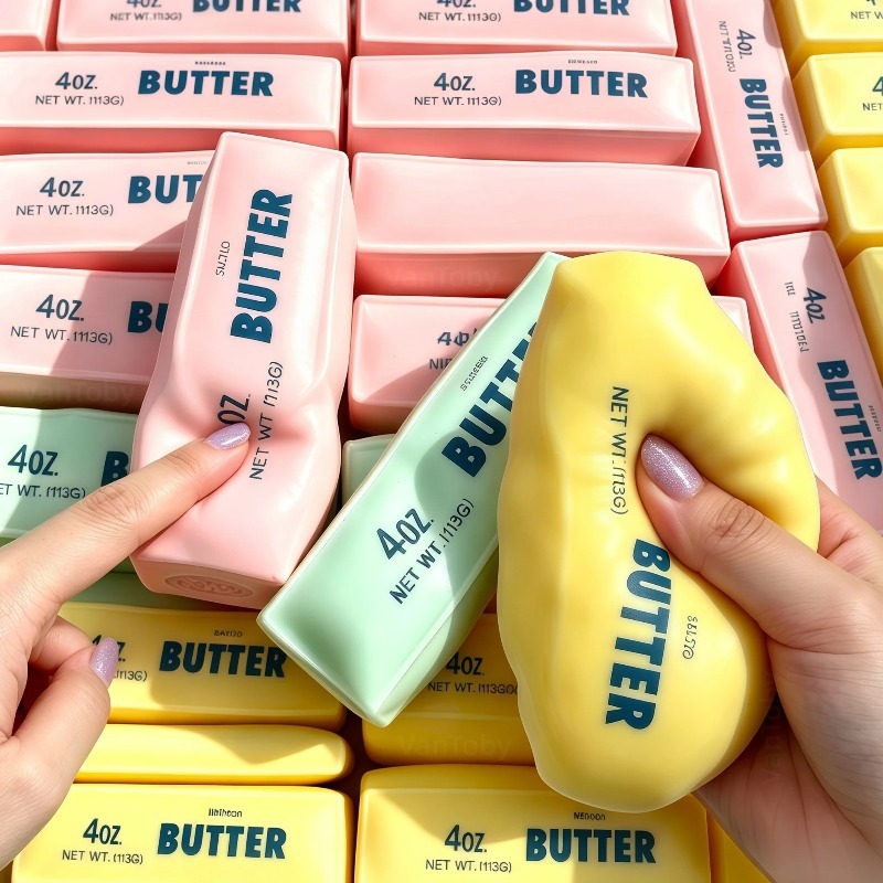 Crunchy Butter Stick Squishy B - Kids Toys Lego 评论和价格