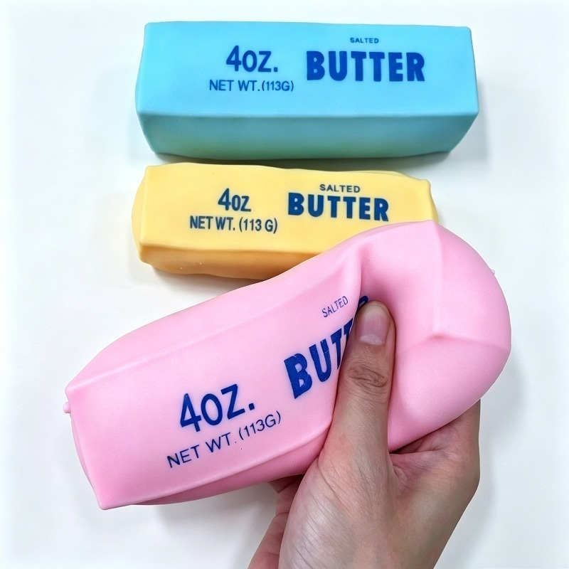 Crunchy Butter Stick Squishy B - Kids Toys Lego 评论和价格