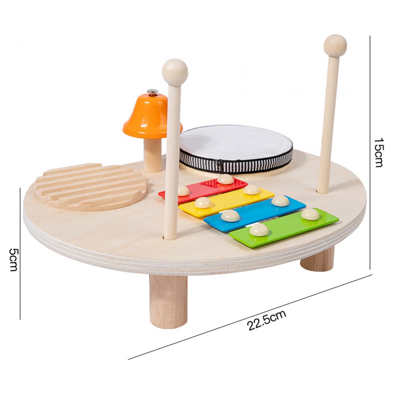 Children's Percussion Set Wood - Kids Toys Xylophone 评论和价格