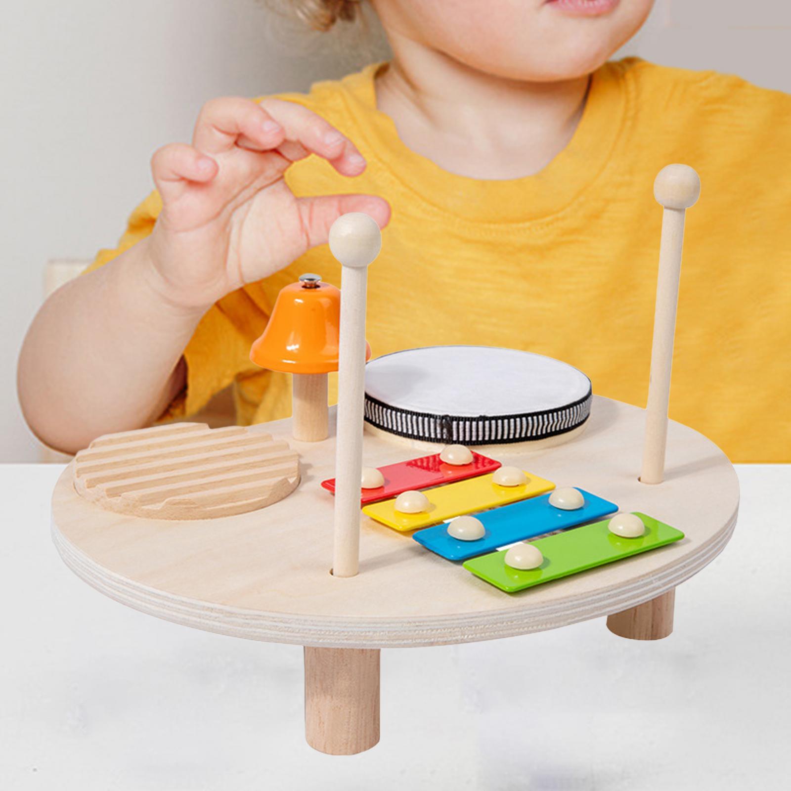 Children's Percussion Set Wood - Kids Toys Xylophone 评论和价格