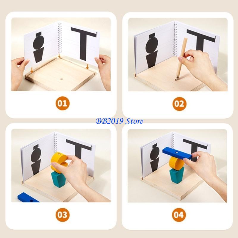 Q0KB Wooden Puzzle Baby Stacki - Wooden Blocks Stacking 评论和价格