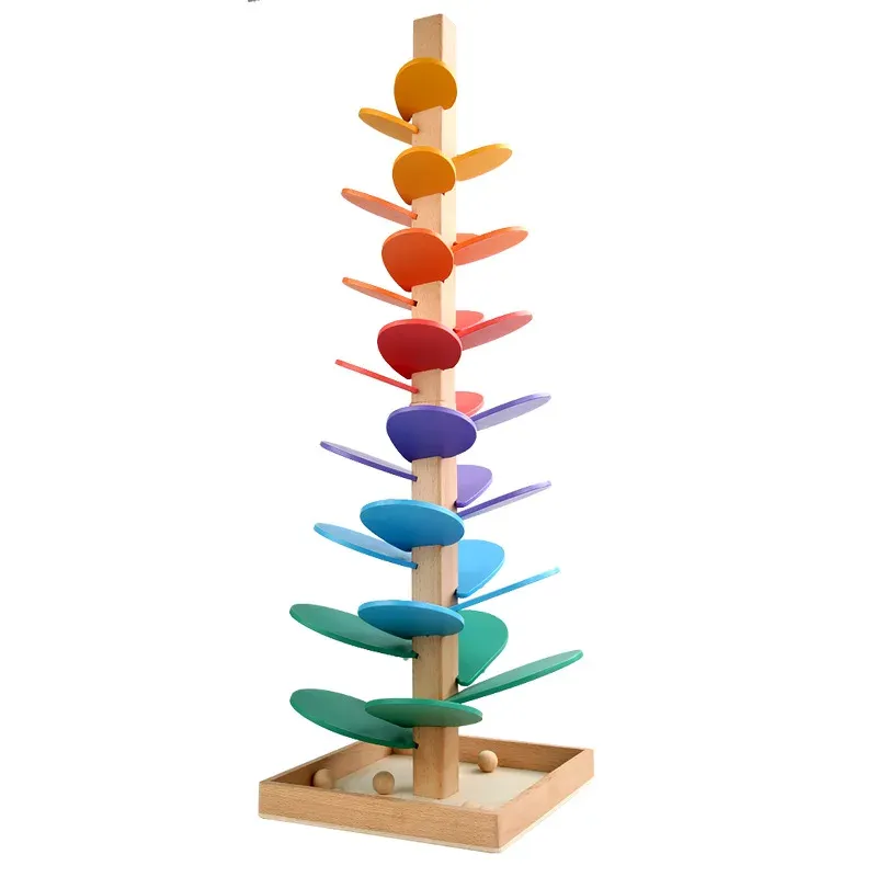 Rainbow Music Tree Stacking Pe - Wooden Blocks Stacking 评论和价格