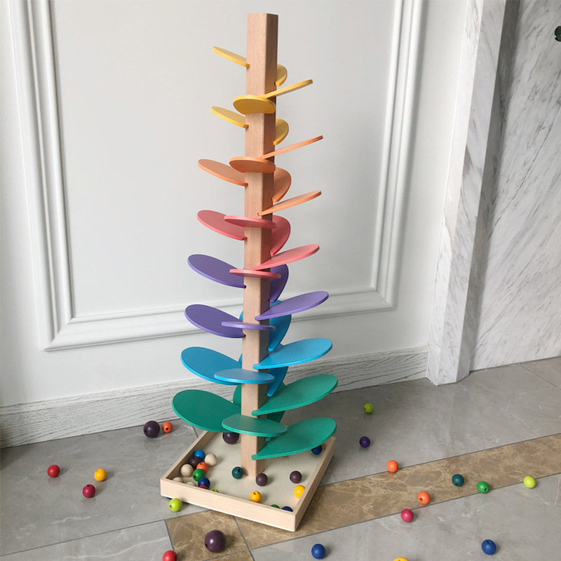 Rainbow Music Tree Stacking Pe - Wooden Blocks Stacking 评论和价格