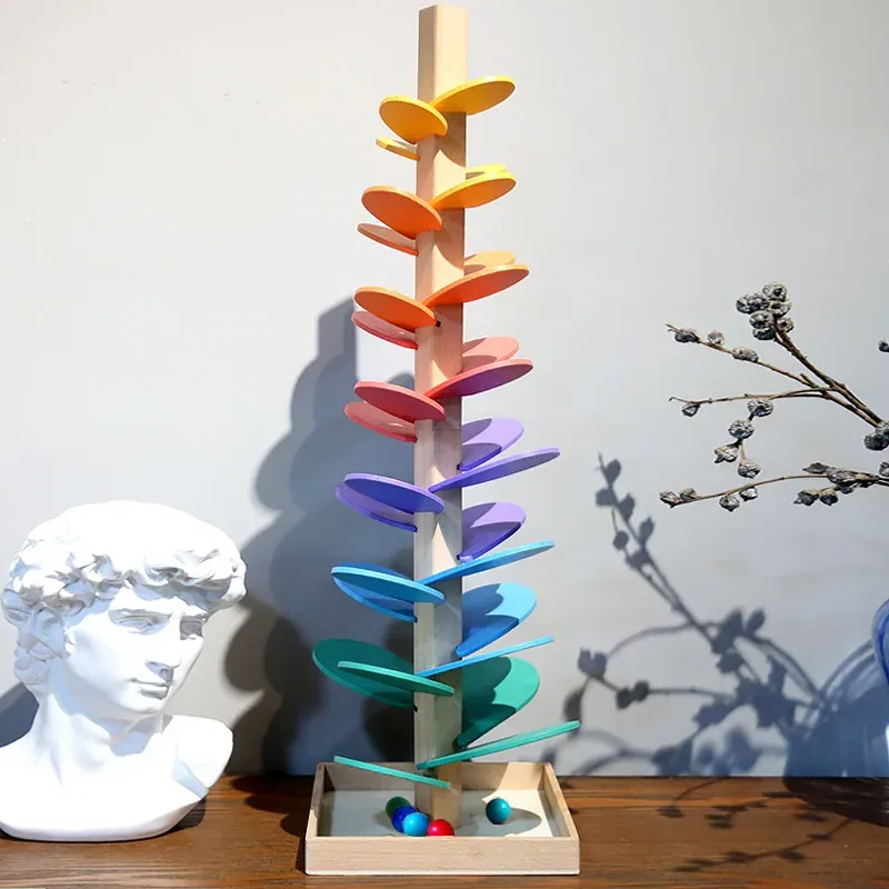 Rainbow Music Tree Stacking Pe - Wooden Blocks Stacking 评论和价格