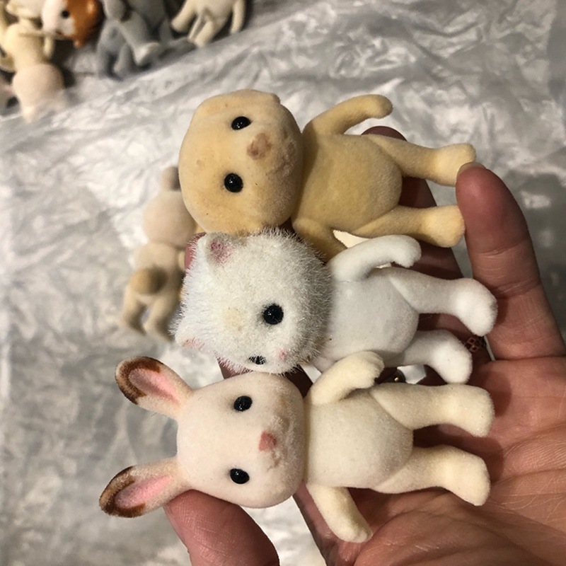 1PC Random Forest Family Anima - Kids Toys Dog 评论和价格