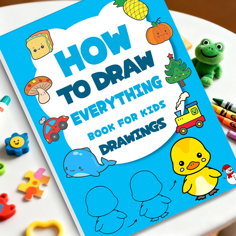 Kids Step-by-Step Drawing Book - Kids Toys Drawing Easy 评论和价格