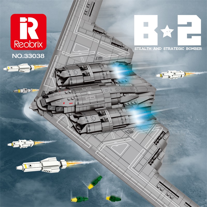 B2 Military Stealth And Strate - Kids Toys Lego 评论和价格