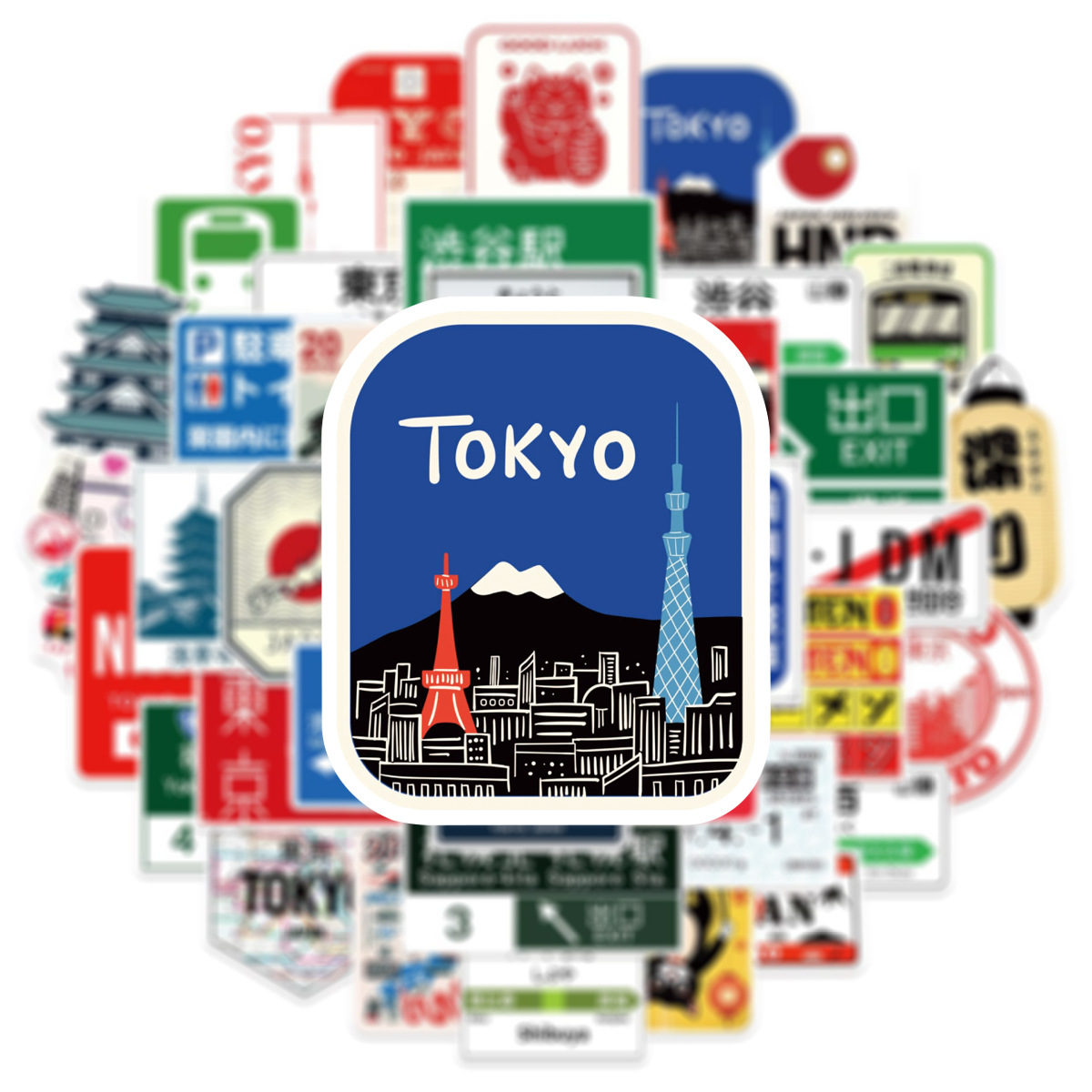 50PCS Japanese-Style Urban Log - Kids Toys Logo 评论和价格