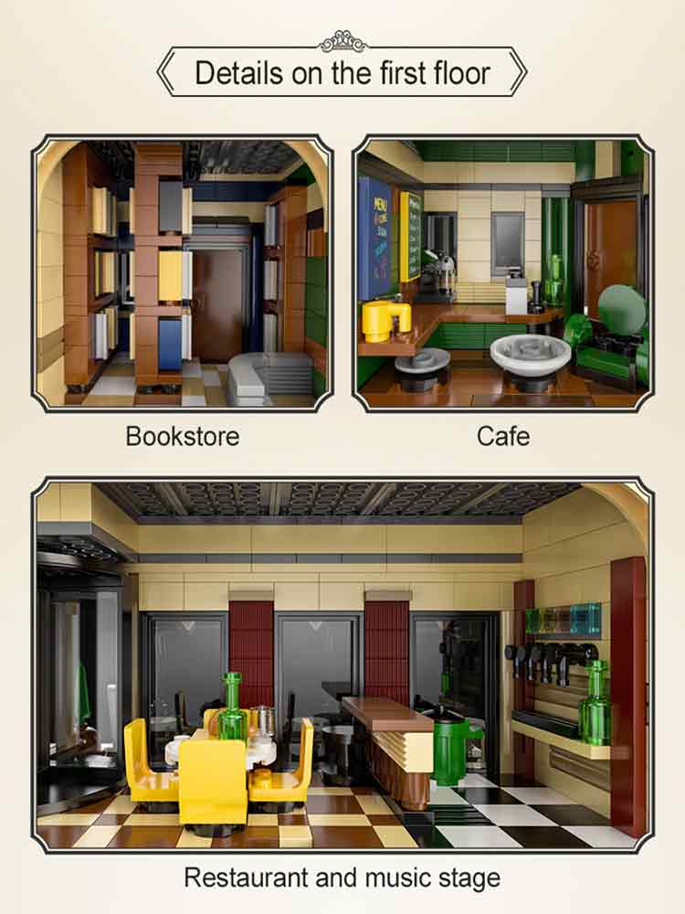 3230Pcs Cada City Paris Restau - Kids Toys Paris 评论和价格
