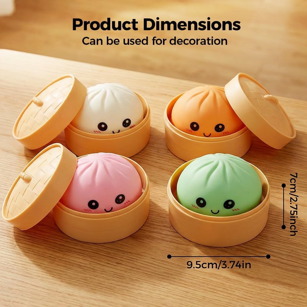 Large Dumpling Stress Ball wit - Kids Toys Dumplings 评论和价格