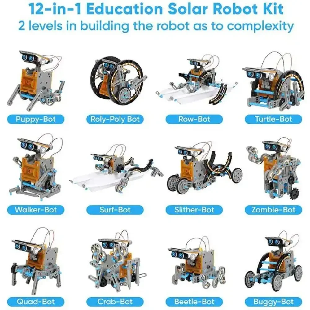 13 in 1 Solar Powered Robot Sc - Kids Toys Lego 评论和价格